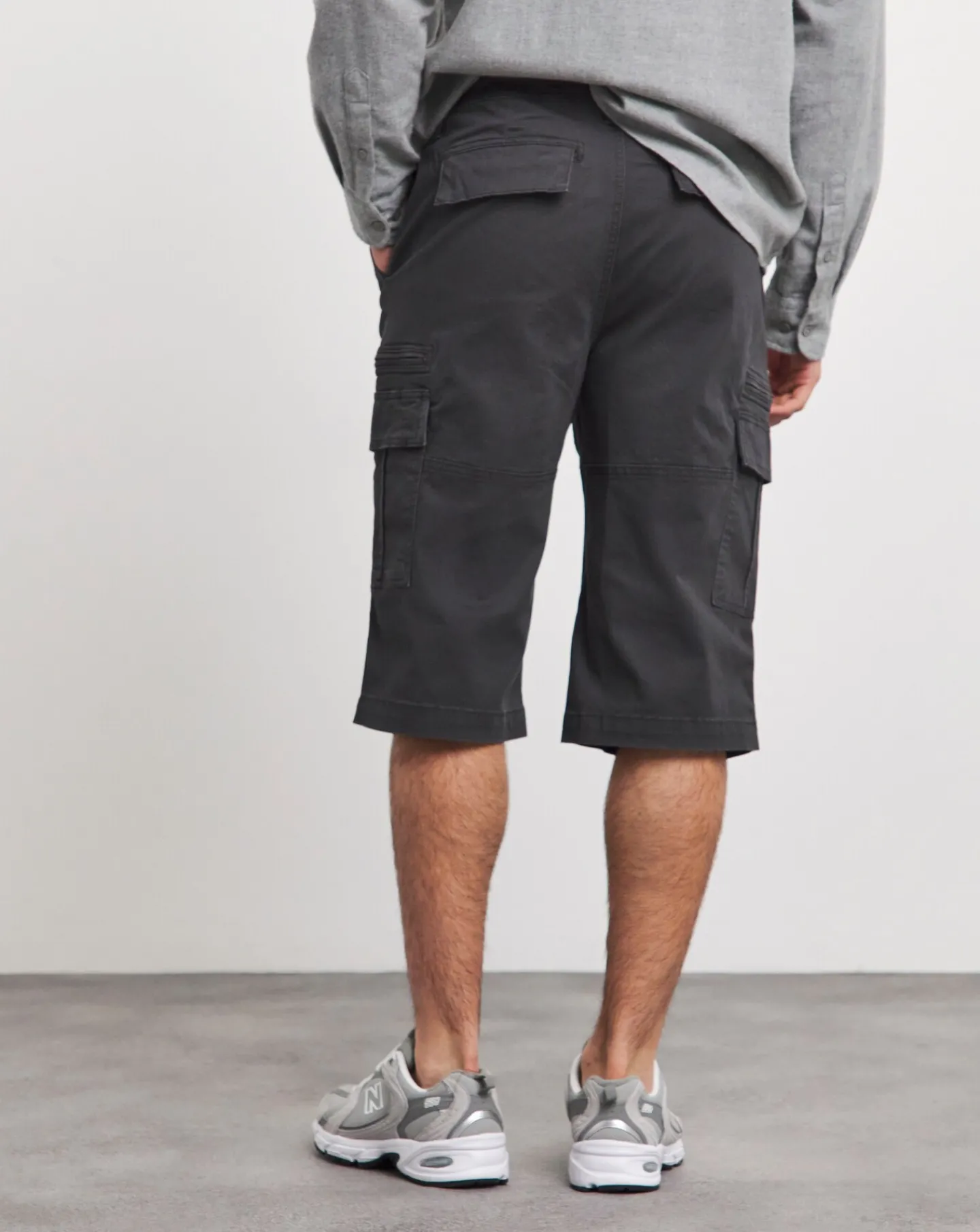 Jacamo 3/4 Length Twill Cargo Short