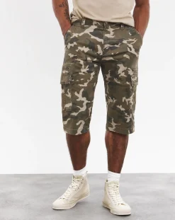 Jacamo 3/4 Length Twill Cargo Short