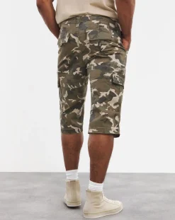 Jacamo 3/4 Length Twill Cargo Short