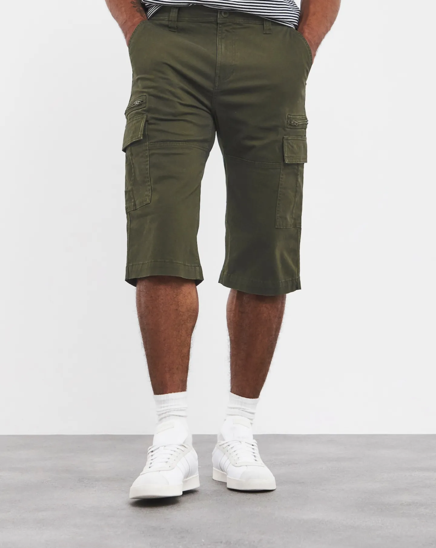 Jacamo 3/4 LENGTH TWILL CARGO SHORT