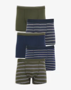 Jacamo 5 Pack Blue Stripe A Fronts