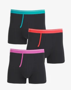 Jacamo 3 Pack Contrast Waistband A Fronts