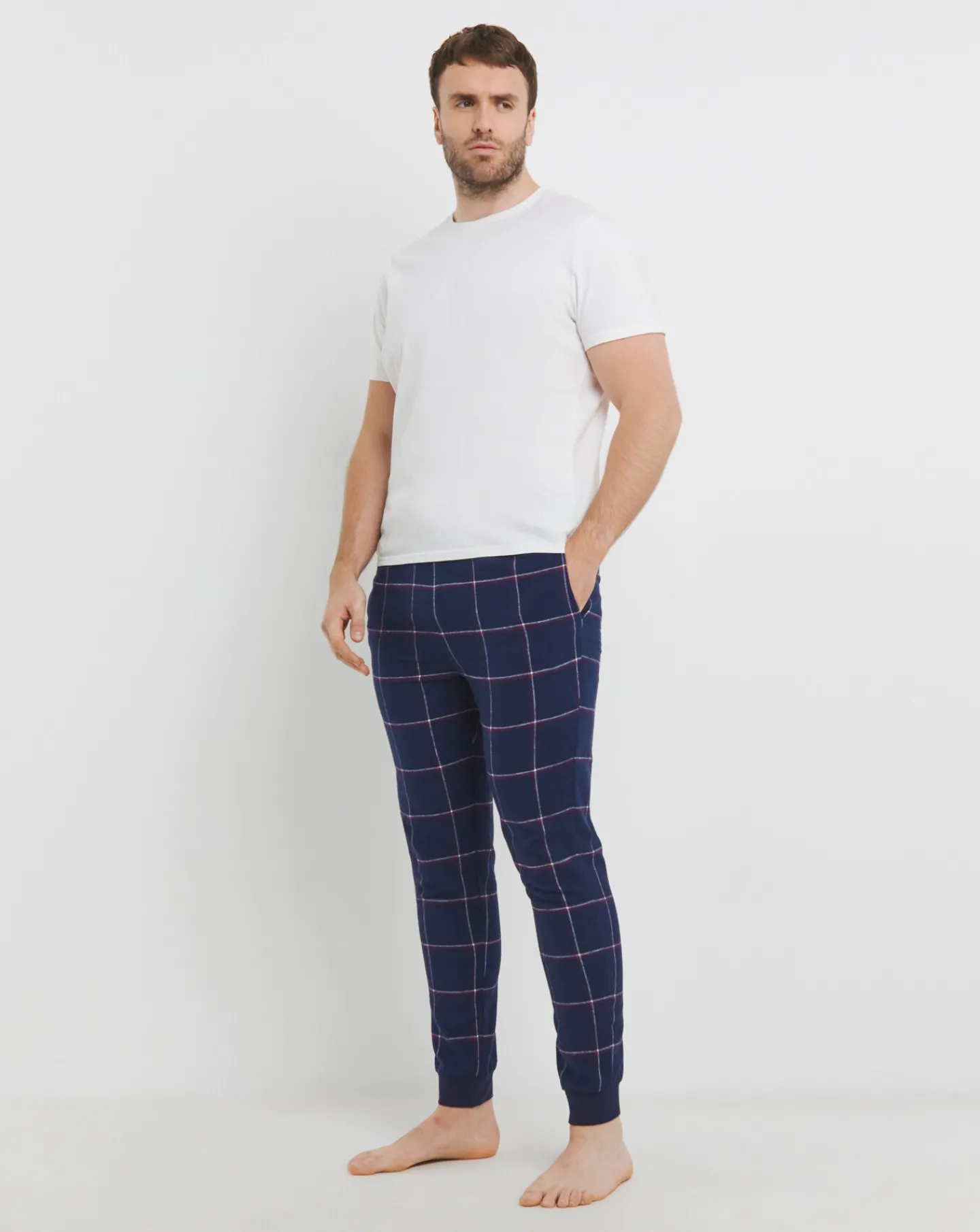 Jacamo 2 Pack Fleece Lounge Pants