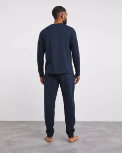 Jacamo 2 Pack Long Sleeve Cut and Sew PJ Set