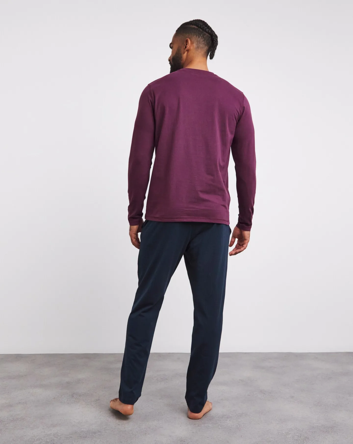Jacamo 2 Pack Long Sleeve PJ Set