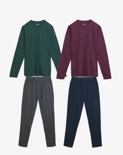 Jacamo 2 Pack Long Sleeve PJ Set