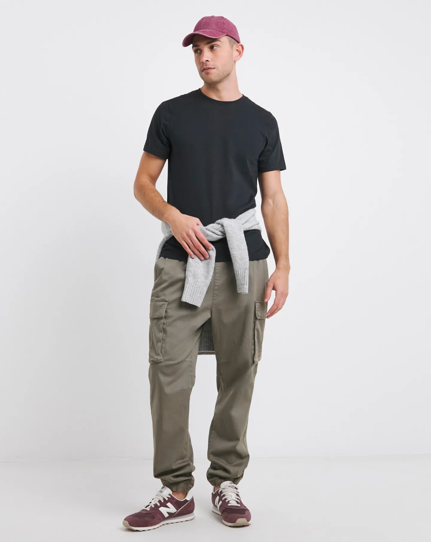 Jacamo 5 Pack Crew T-Shirts Long