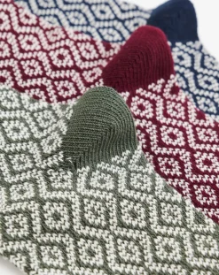 Jacamo 3 Pack Patterned Boot Sock