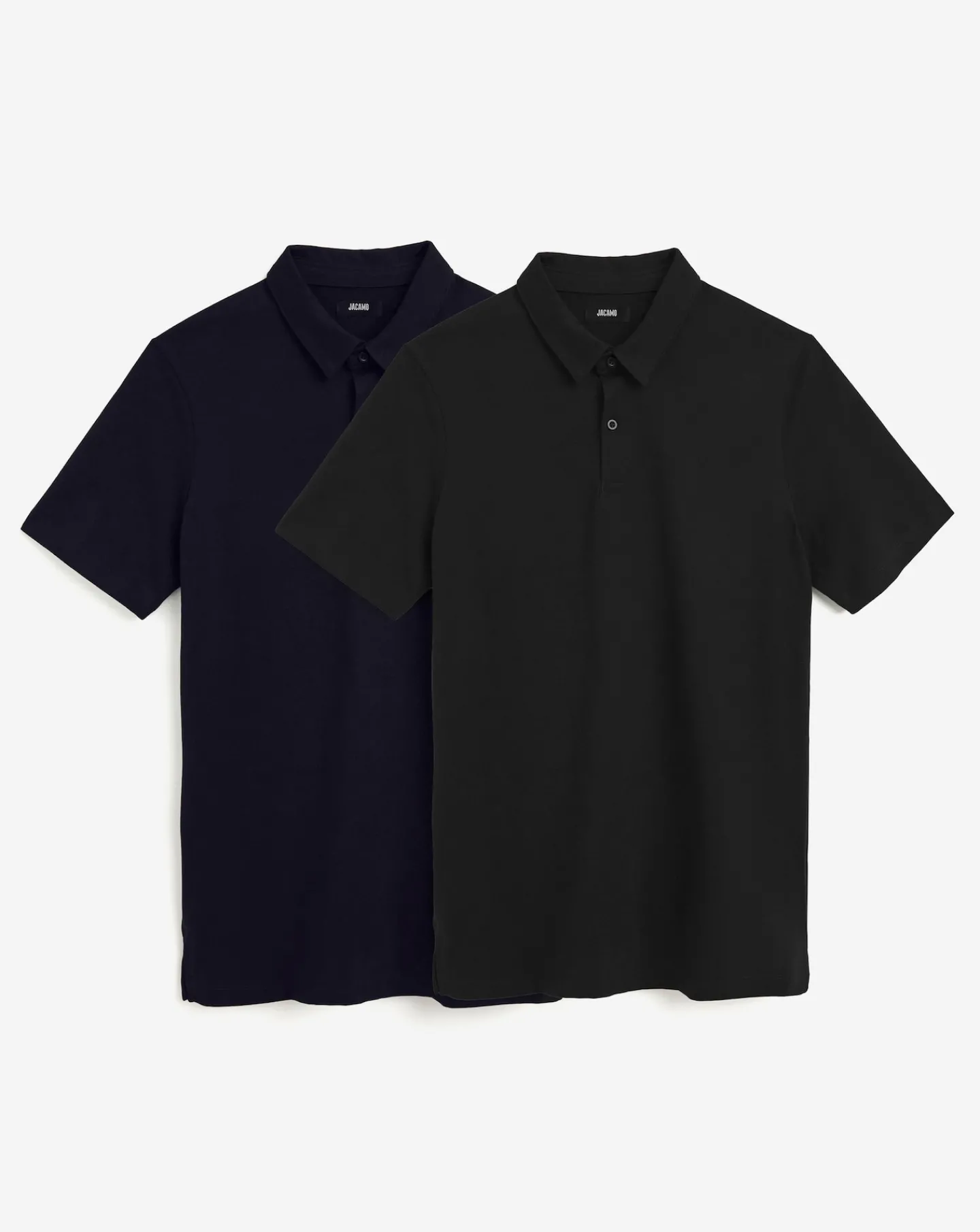 Jacamo 2 Pack Pure Cotton Jersey Polo