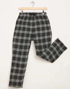 Jacamo 2 Pack Woven Check Pyjama Bottoms