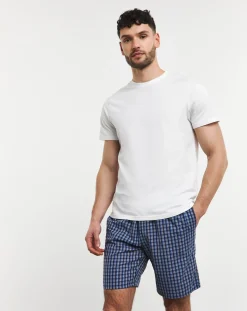 Jacamo 2 Pack Woven Check Shorts