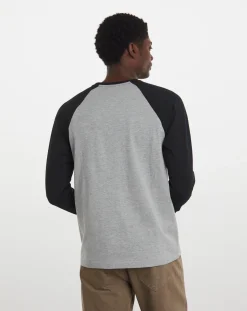 Jacamo 3 Pk Long Sleeve Raglan T-shirt Long