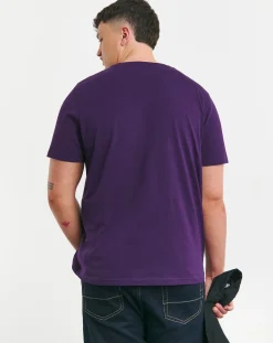 Jacamo 5 Pk Pure Cotton Crew Neck T-Shirts Long