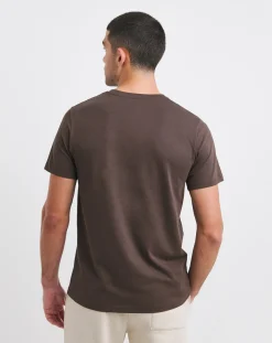 Jacamo 5 Pk Pure Cotton Crew T-Shirts Long