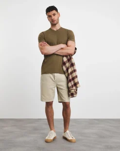 Jacamo 5 Pk Pure Cotton V Neck T-Shirts Long