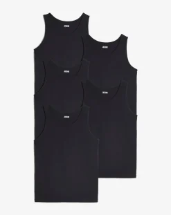 Jacamo 5 Pk Pure Cotton Vests