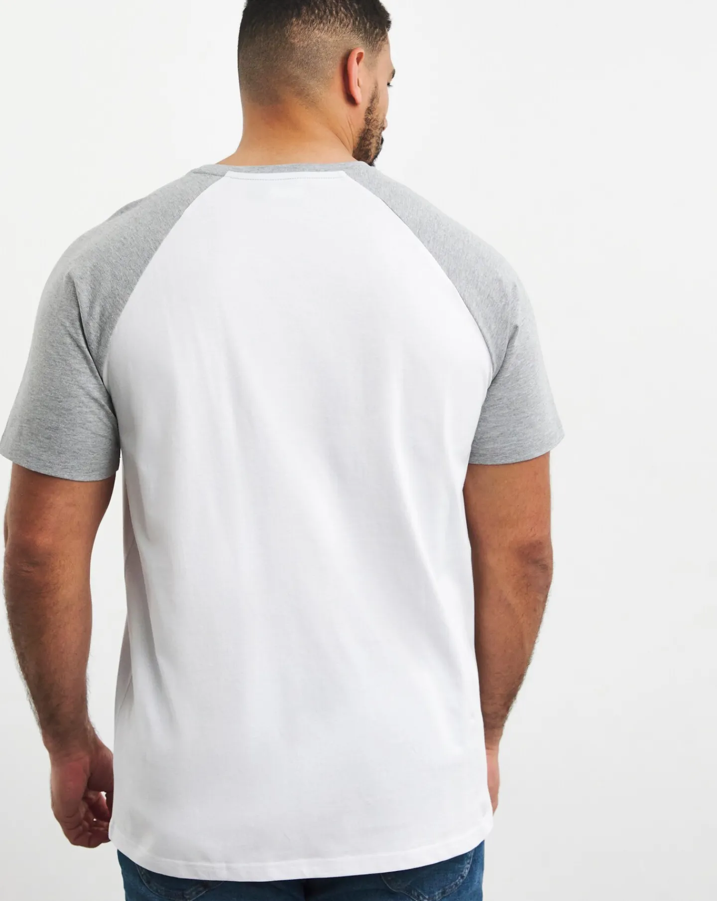 Jacamo 3 Pk Raglan T-Shirts Long