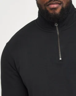 Jacamo 1/4 Zip Neck Sweatshirt Long