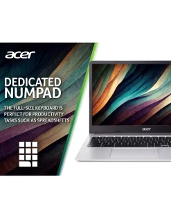 acer 315 Touch Intel Pentium 4GB/128GB 15.6in FHD Chromebook -