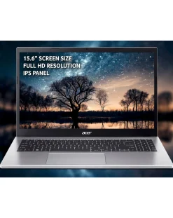 acer Aspire 3 Laptop - 15.6in FHD AMD Ryzen 5 8GB 256GB