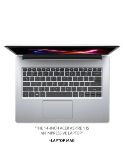 acer Aspire 1 Laptop - 14in HD Intel Celeron N4500 4GB 64GB