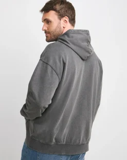 Jacamo Acid Wash Oversized Hoodie