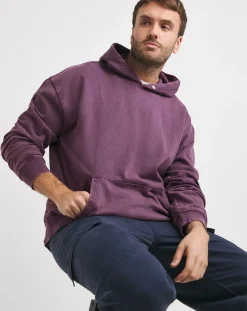 Jacamo Acid Wash Oversized Hoodie