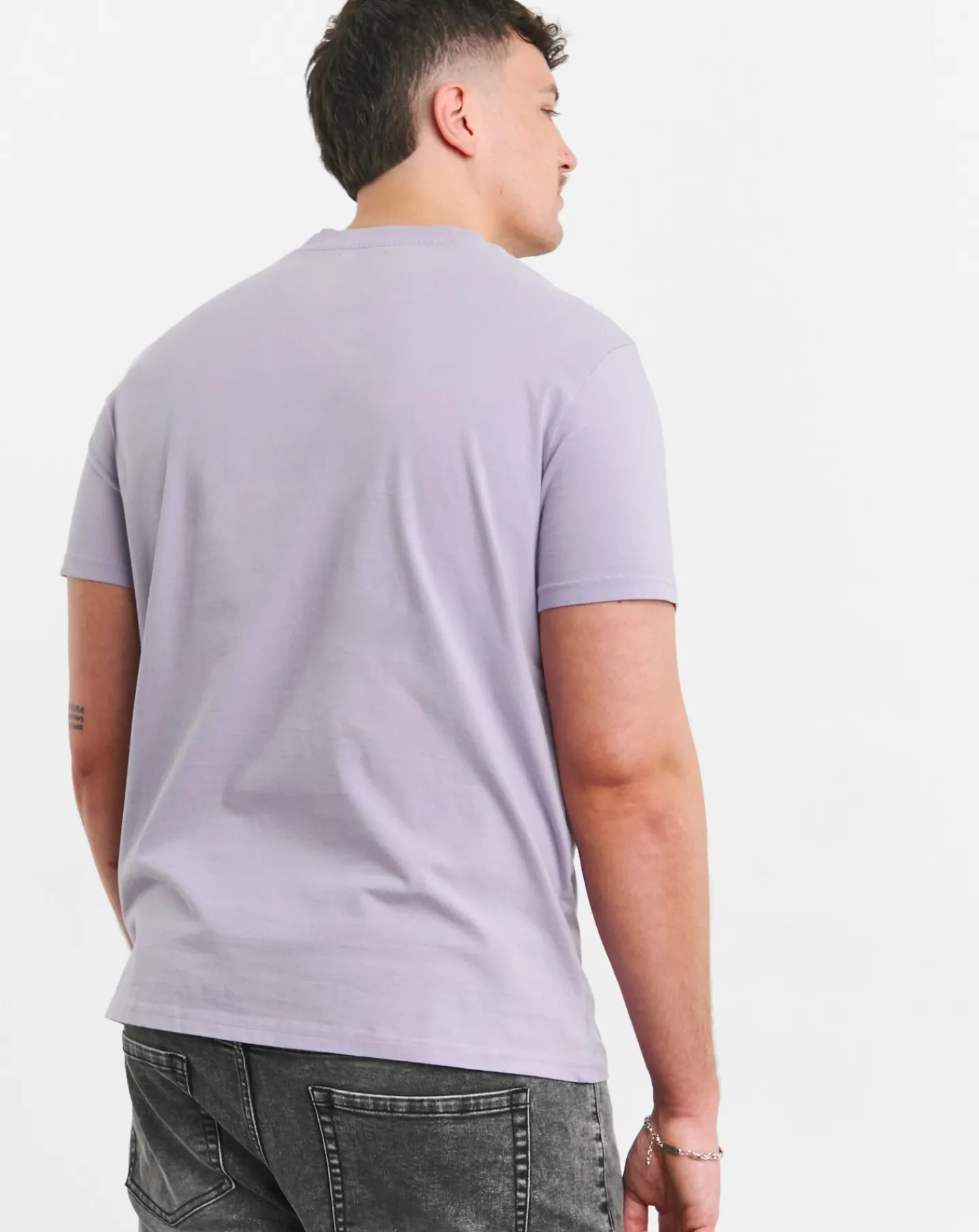 Jacamo Acid Wash Printed Graphic T-Shirt