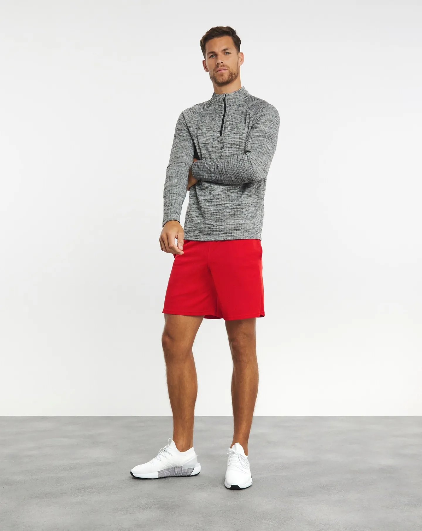 Jacamo Active Active Grid Fleece Lined Track Top