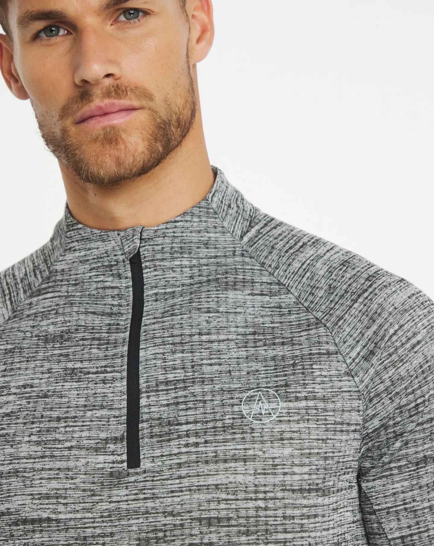 Jacamo Active Active Grid Fleece Lined Track Top