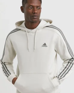 adidas 3 Stripes Fleece Hoodie