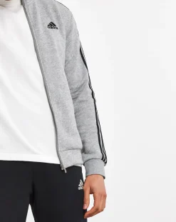 adidas 3 Stripes Fleece Tracksuit