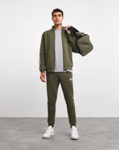 adidas 3 Stripes Fleece Tracksuit