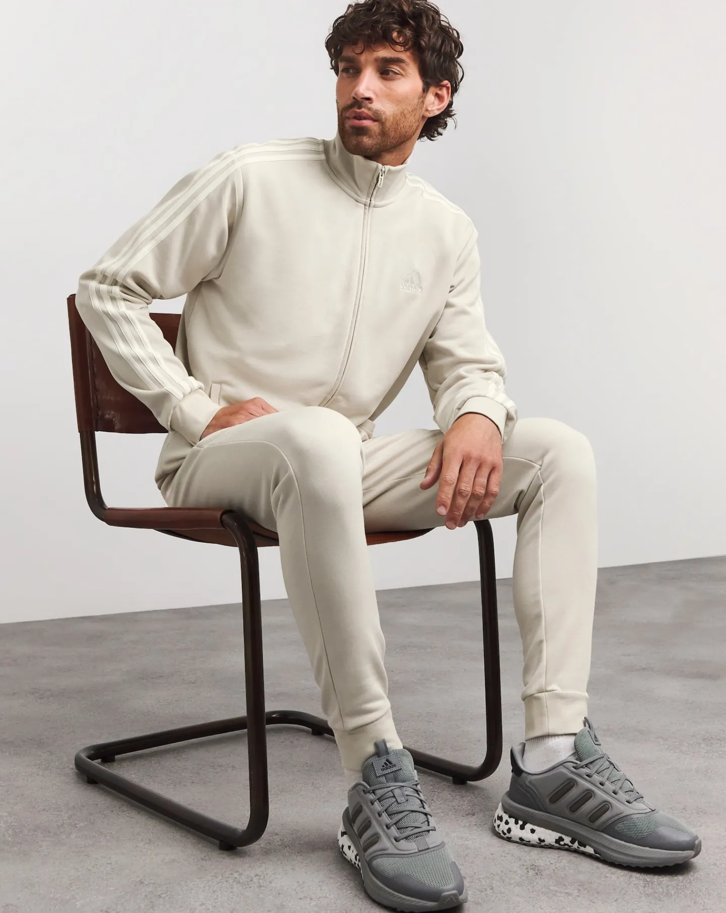 adidas 3 Stripes French Terry Tracksuit