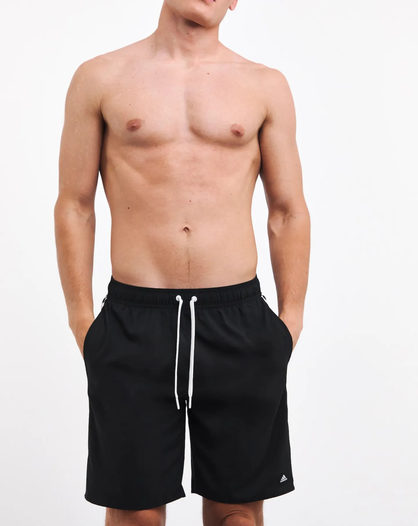 adidas 3 Stripes Swim Shorts