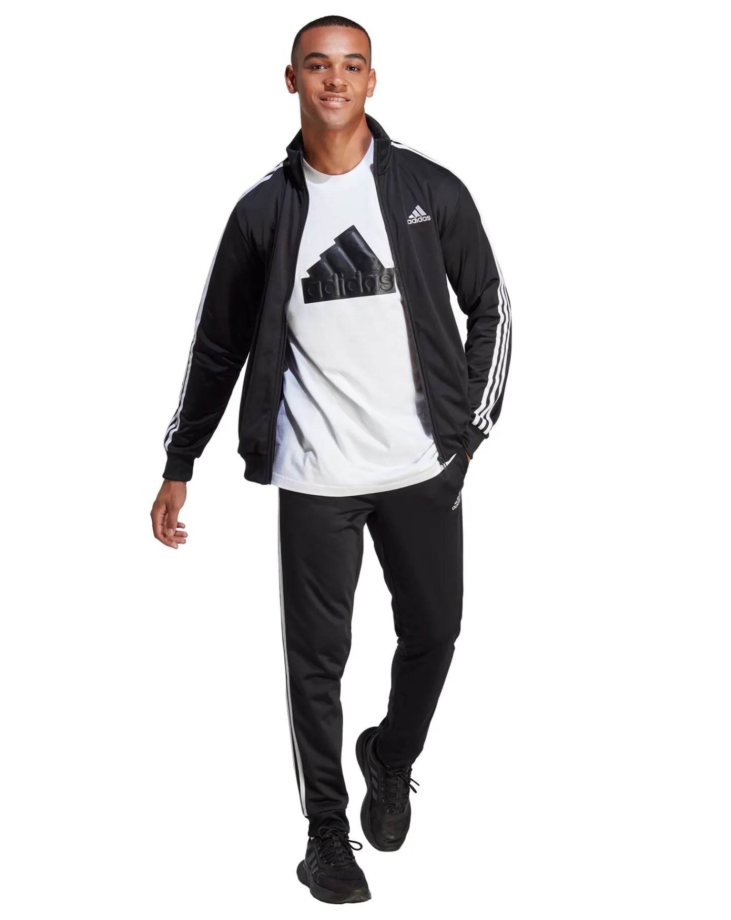 adidas 3 Stripes Tricot Tracksuit