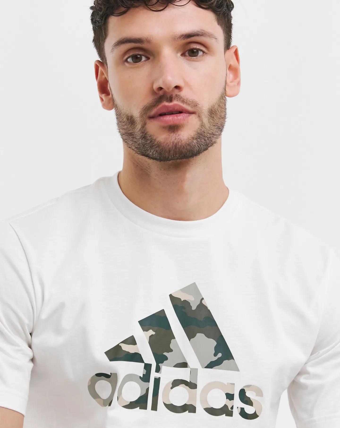adidas Camo Logo T-Shirt
