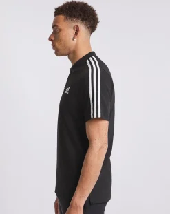 adidas Essentials 3 Stripe Polo Shirt