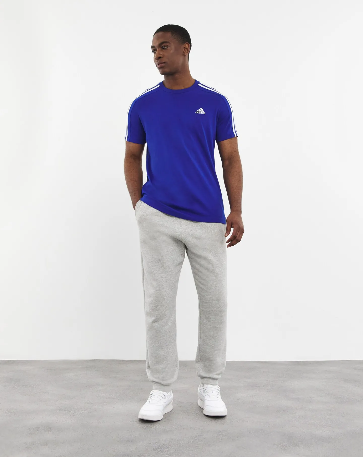 adidas Essentials 3 Stripes T-Shirt