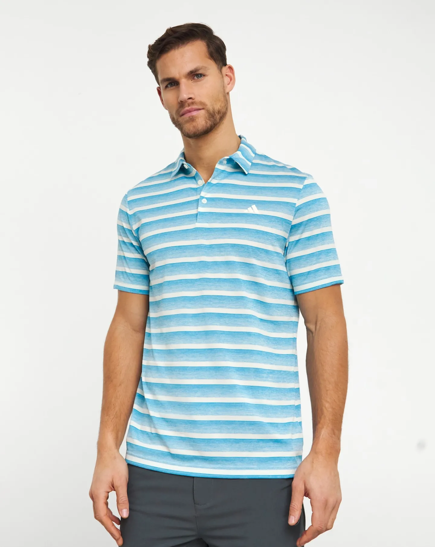 adidas Golf Stripe Polo Shirt