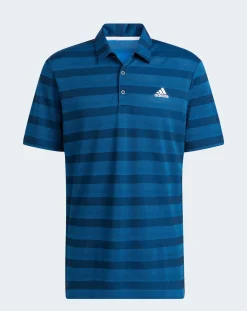 ADIDAS GOLF|adidas adidas Golf Two Colour Stripe Primegreen Polo