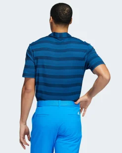 ADIDAS GOLF|adidas adidas Golf Two Colour Stripe Primegreen Polo