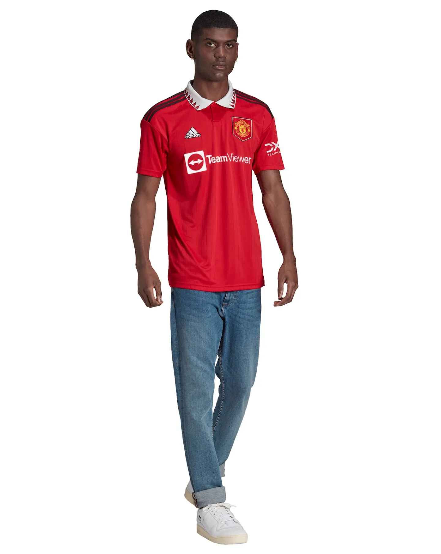 Manchester United adidas FC 2022/23 Short Sleeve Home Jersey