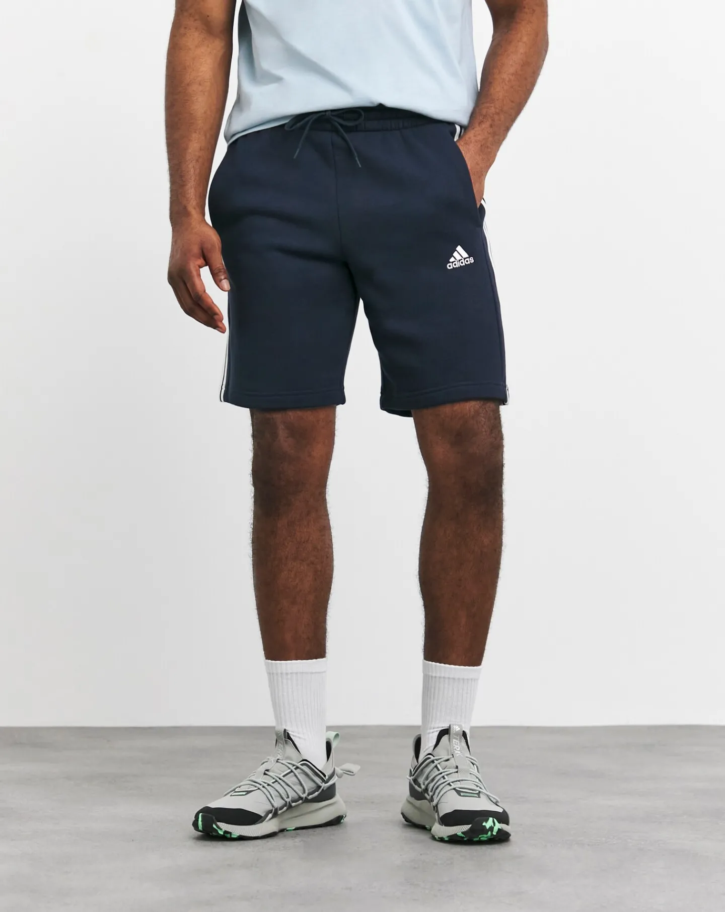 adidas 3-Stripes Fleece Short