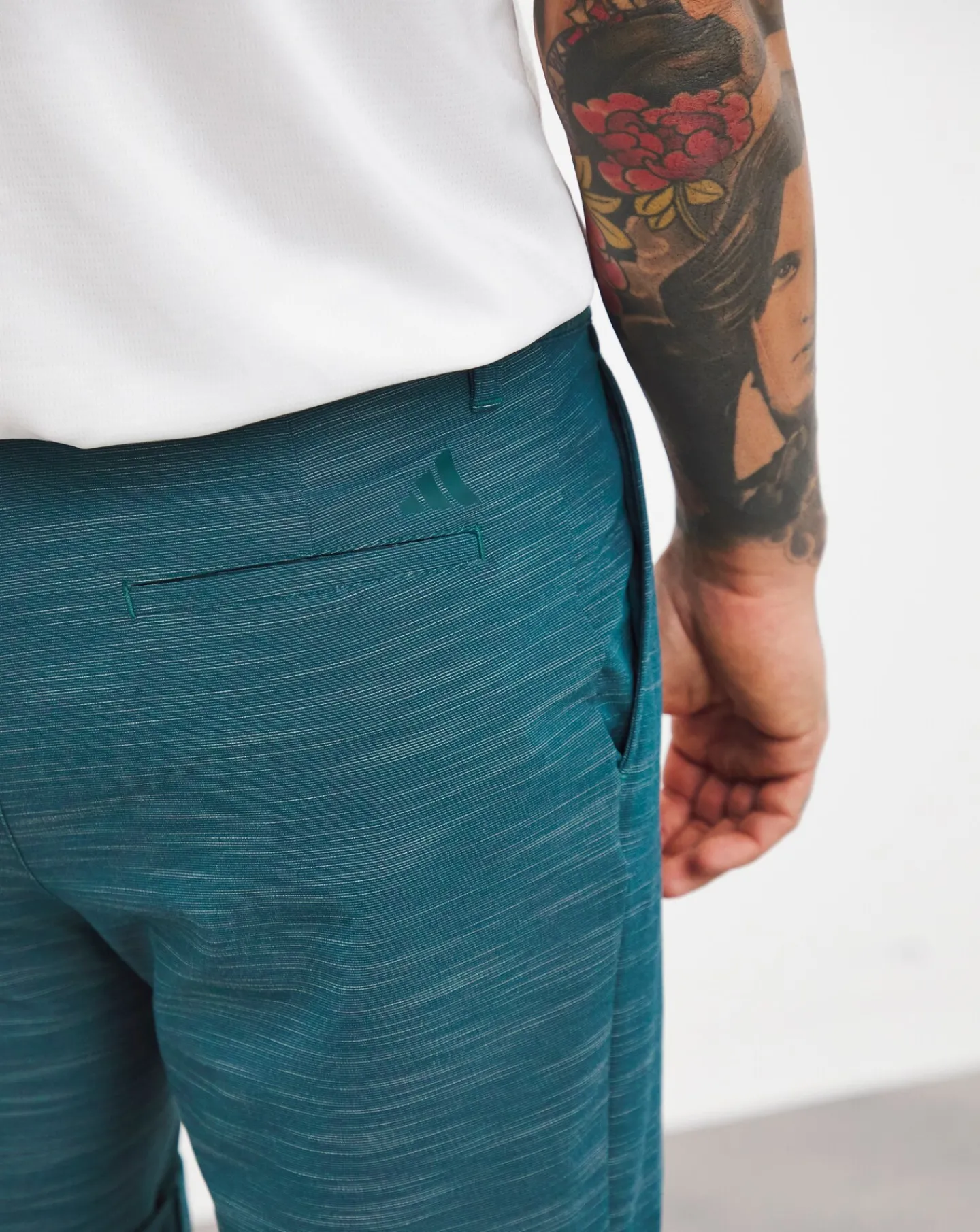 adidas Textured Cuffed Golf Short