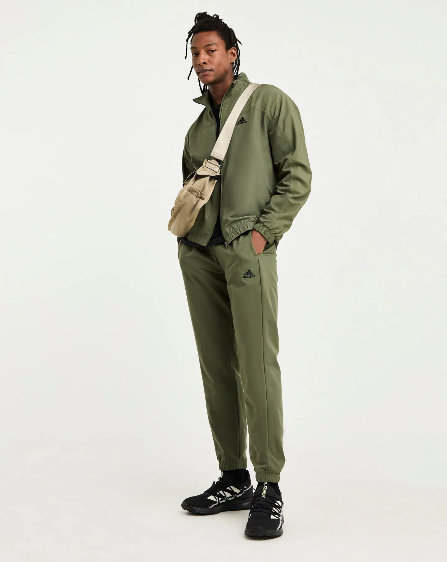 adidas Woven Colourblock Tracksuit