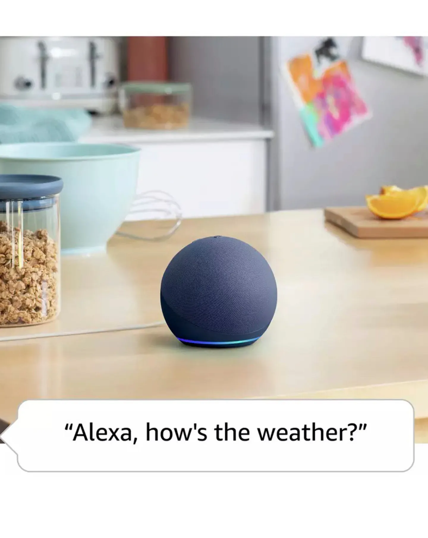 Amazon Echo Dot (5th Gen 2022) Smart Speaker with Alexa - Deep Sea