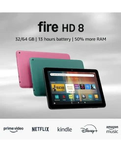 Amazon Fire HD 8 (2024) 8in 32GB Wi-Fi Tablet -