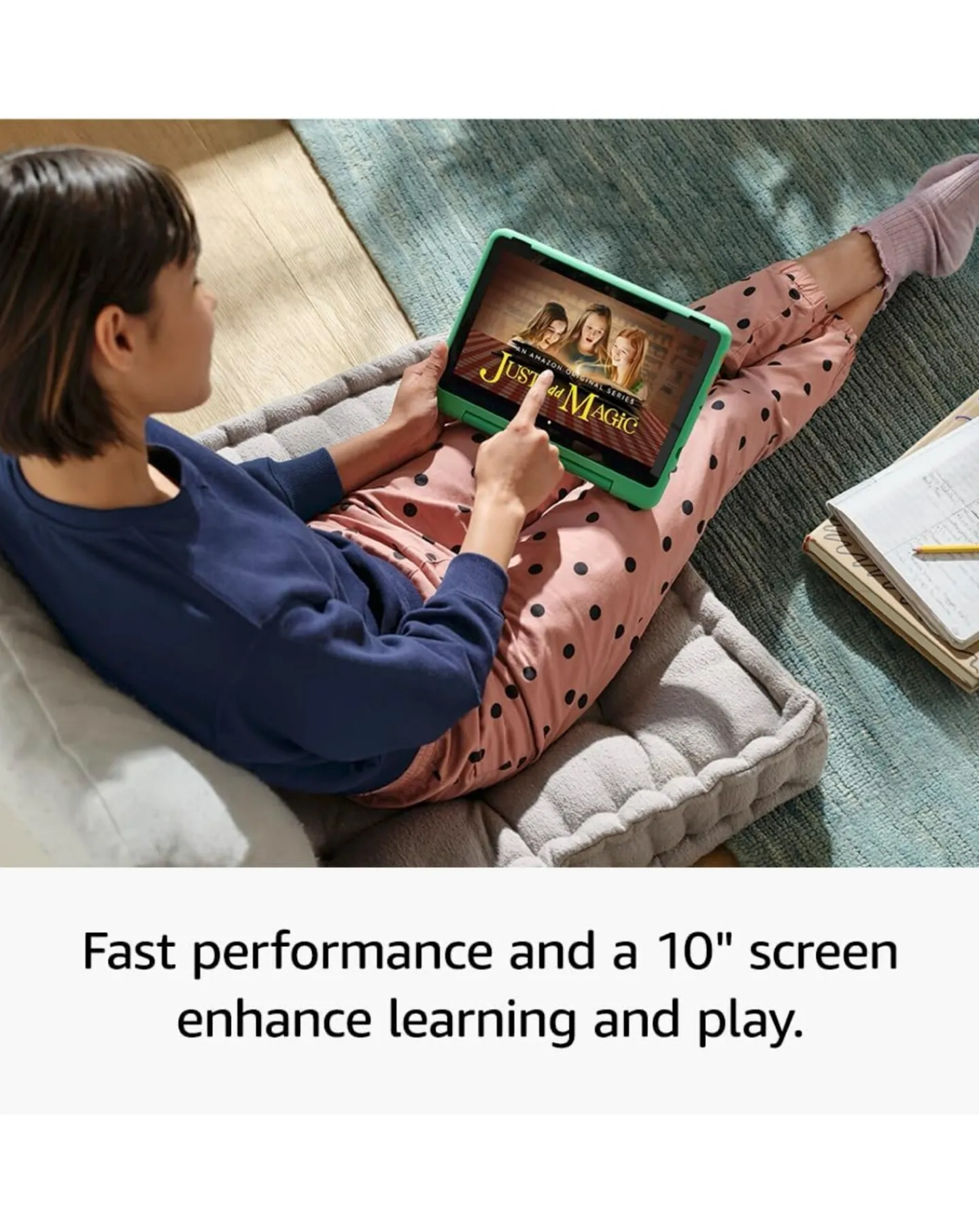 Amazon Fire HD 10 Kids Pro Edition 10.1in 32GB Age 6-12 Tablet -