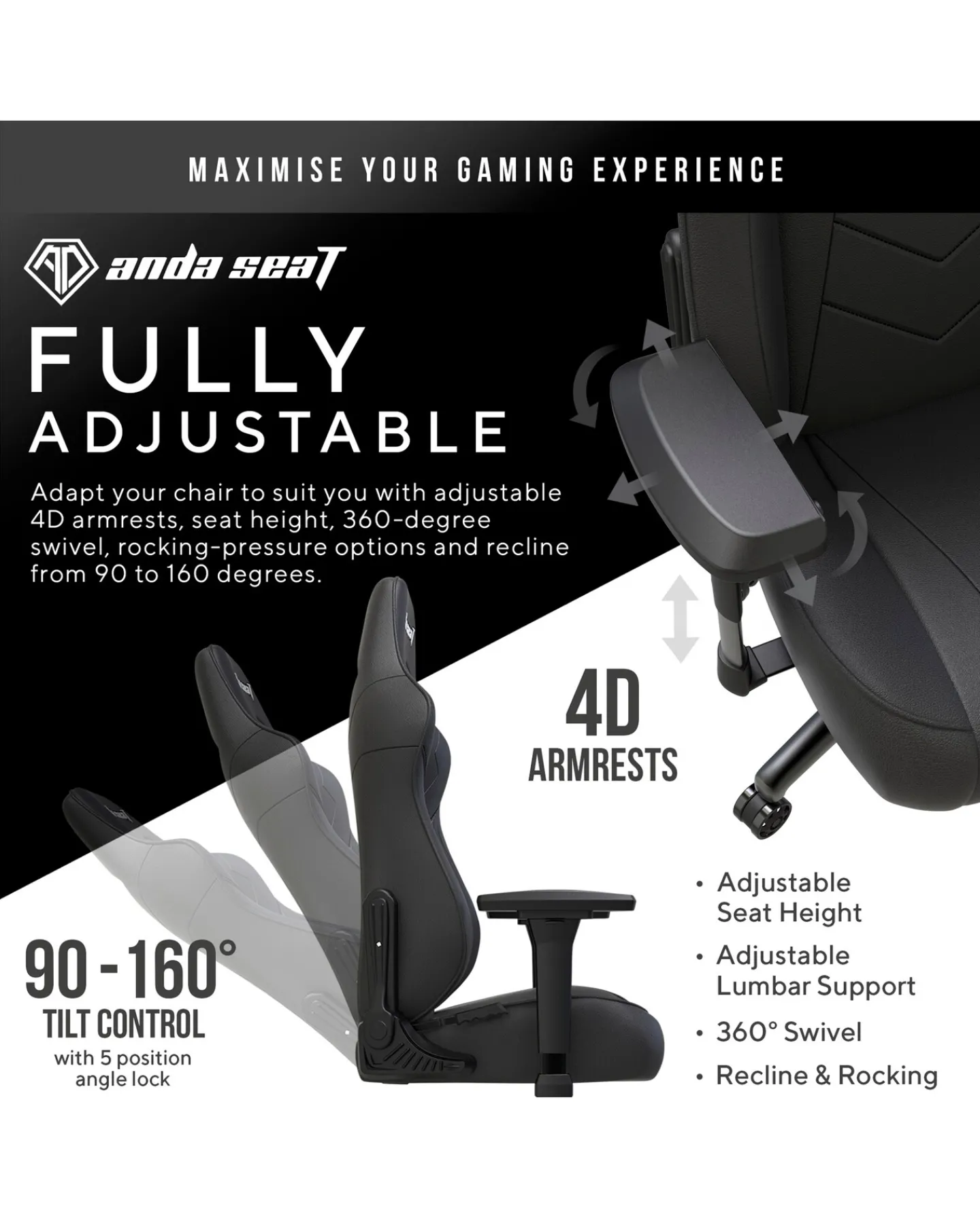 Anda Seat andaseaT Dark Demon Gaming Chair